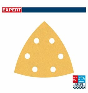 Bosch Expert 93x93 mm 120 kum Üçgen Zımpara Kağıdı 5'li 2608900827
