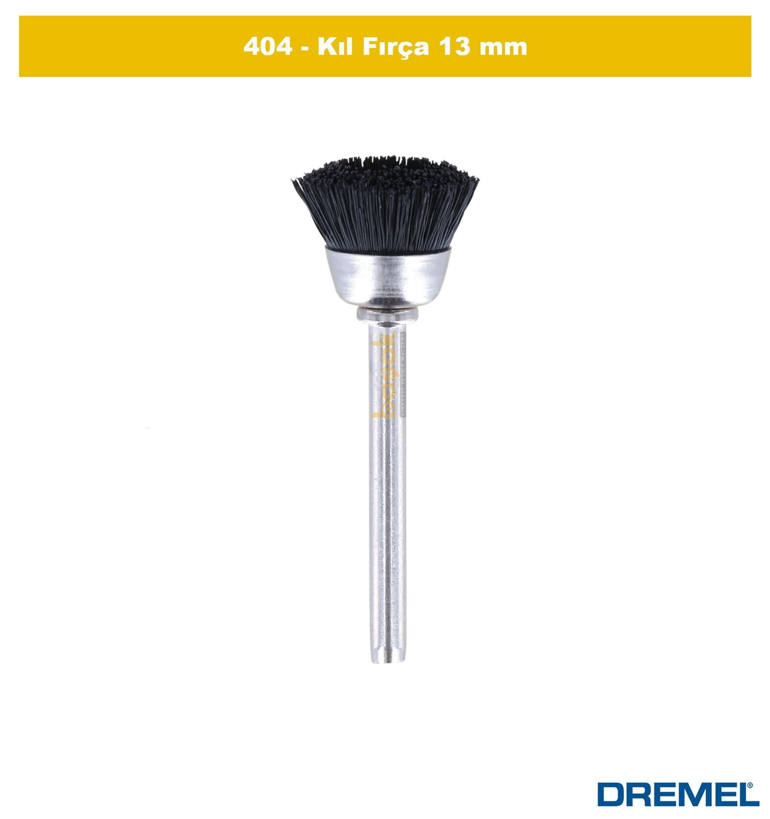 DREMEL 404 Kıl Fırça 13,0 mm 26150404JA