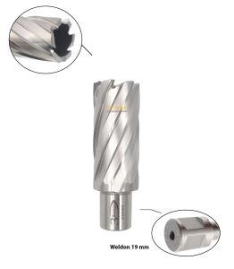 3Keego 27 x 55 mm HSS Manyetik Matkap Ucu SHC55