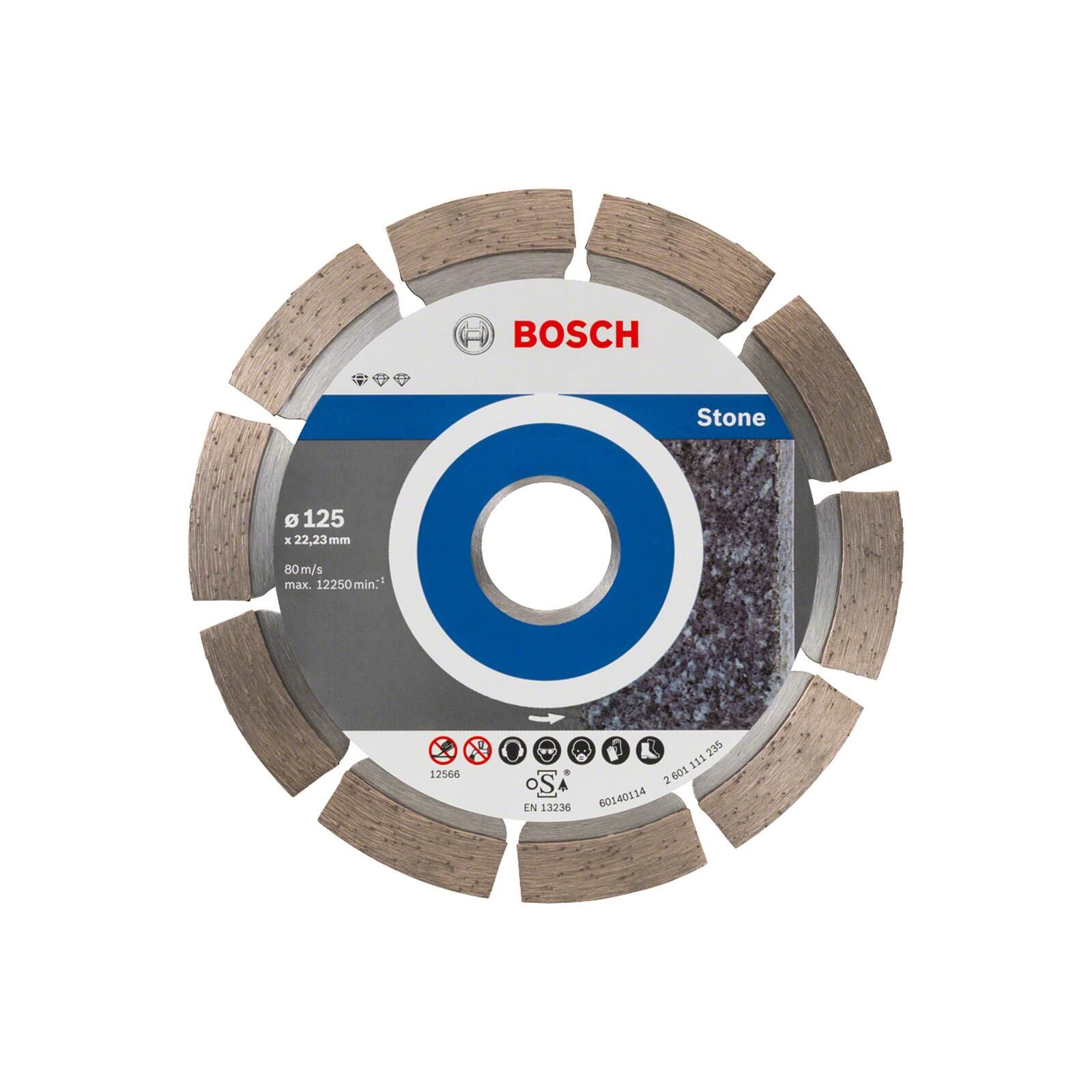 Bosch 9+1 Ekonomik Paket 125 mm Granit Kesme Diski 2608603236