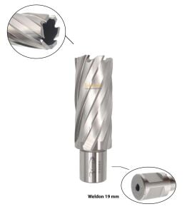 3Keego 26 x 55 mm HSS Manyetik Matkap Ucu SHC55