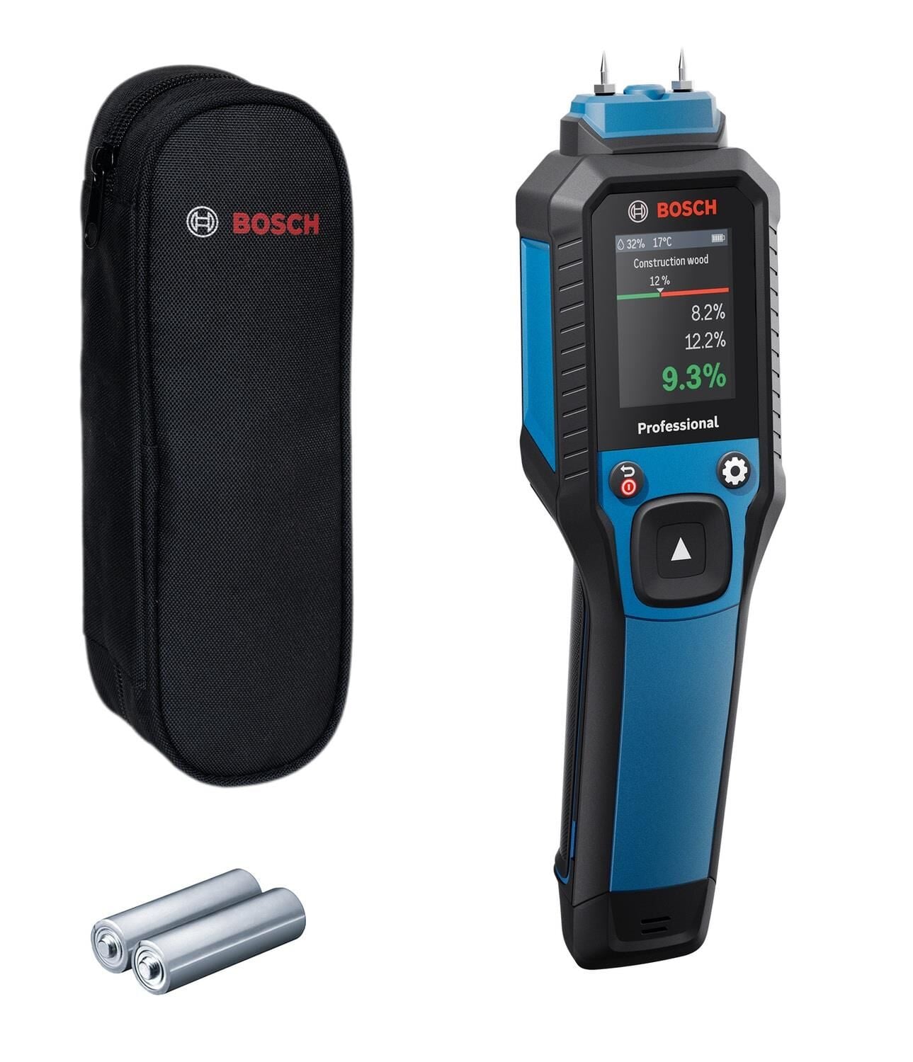 Bosch GMP 2-15 Pimli Malzeme Nemi, Sıcaklık ve Bağıl Nem Ölçüm Cihazı 0601078100