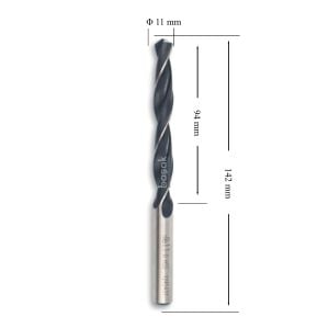 MTE 11 mm Haddeli Metal Matkap Ucu HSS DIN 338