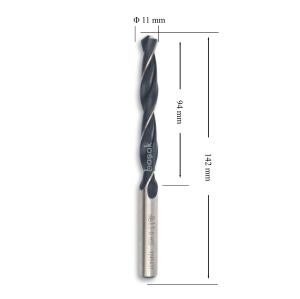 MTE 11 mm Haddeli Metal Matkap Ucu HSS DIN 338