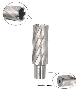 3Keego 25 x 55 mm HSS Manyetik Matkap Ucu SHC55