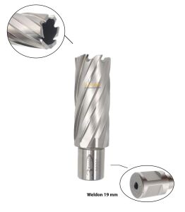 3Keego 25 x 55 mm HSS Manyetik Matkap Ucu SHC55