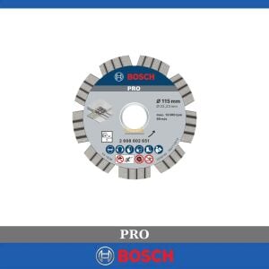 Bosch Best 115 mm Temiz ve Hızlı Beton Kesme Testeresi 2608602651
