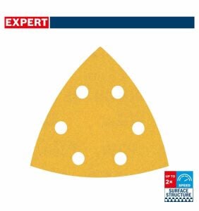 Bosch Expert 93x93 mm 240 kum Üçgen Zımpara Kağıdı 5'li 2608900829