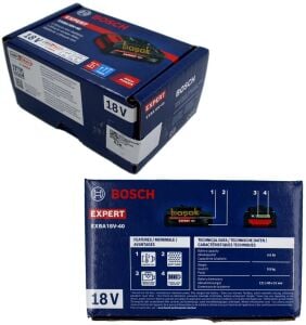 Bosch Expert 4,0 Ah Yedek Akü EXBA 18V-40 1600A036YW