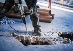 Bosch Pro SDS Max-5C Rtec 400 mm Kırıcı Sivri Keski-Murç 2608690550