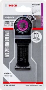 Starlock Plus PAIZ 32 APT Karpit Çoklu Malzeme İçin Daldırmalı Testere 1'li 2608664218