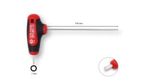 Ceta Form 2 mm T Saplı Allen (Alyan) Anahtar K10-020-100