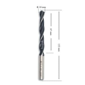 MTE 10 mm Haddeli Metal Matkap Ucu HSS DIN 338