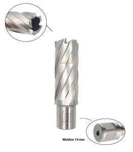 3Keego 23 x 55 mm HSS Manyetik Matkap Ucu SHC55