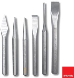 Ceta Form 6 Parça Keski ve Zımba Takımı L35-61