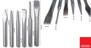 Ceta Form 6 Parça Keski ve Zımba Takımı L35-61