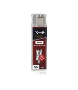 3Keego 22 x 55 mm HSS Manyetik Matkap Ucu SHC55