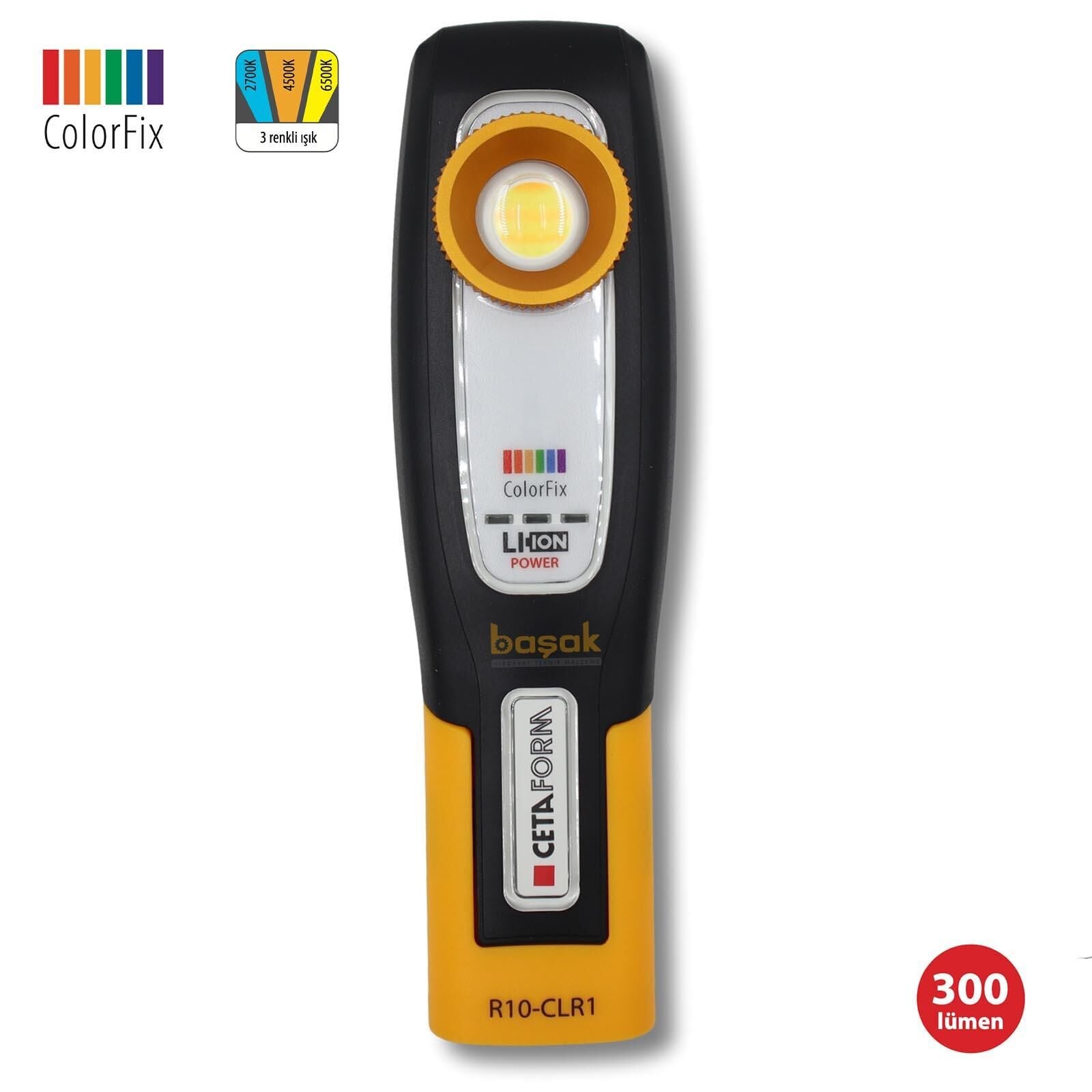 Ceta Form Şarjlı Led Boya Kontrol Lambası R10-CLR1 Colorfix