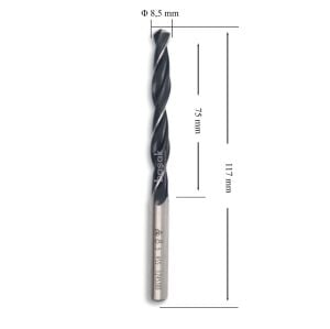 MTE 8,5 mm Haddeli Metal Matkap Ucu HSS DIN 338