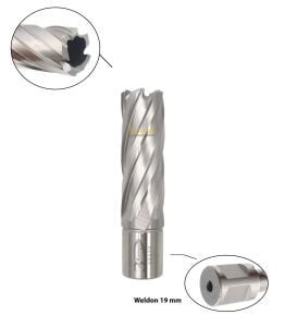 3Keego 20 x 55 mm HSS Manyetik Matkap Ucu SHC55