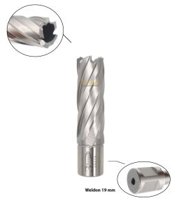 3Keego 20 x 55 mm HSS Manyetik Matkap Ucu SHC55