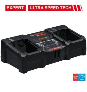 Bosch Expert EXAL18V2-320 Aynı Anda 2 Akü Hızlı Şarj Cihazı 1600A02YG5