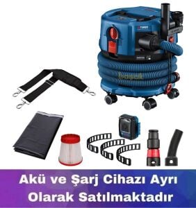 Bosch GAS 18V-12 MC Akülü Bluetooth Süpürge (Akü ve Şarj Yoktur) 06019K2000