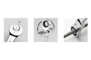 Ceta Form 15 mm Mafsallı Cırcırlı Kombine Anahtar B06-15