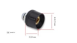 CX0032 70-95 mm² Kaynak Makinası Geniş Bağlantı Fişi (Soketi) Dişi Trafimet