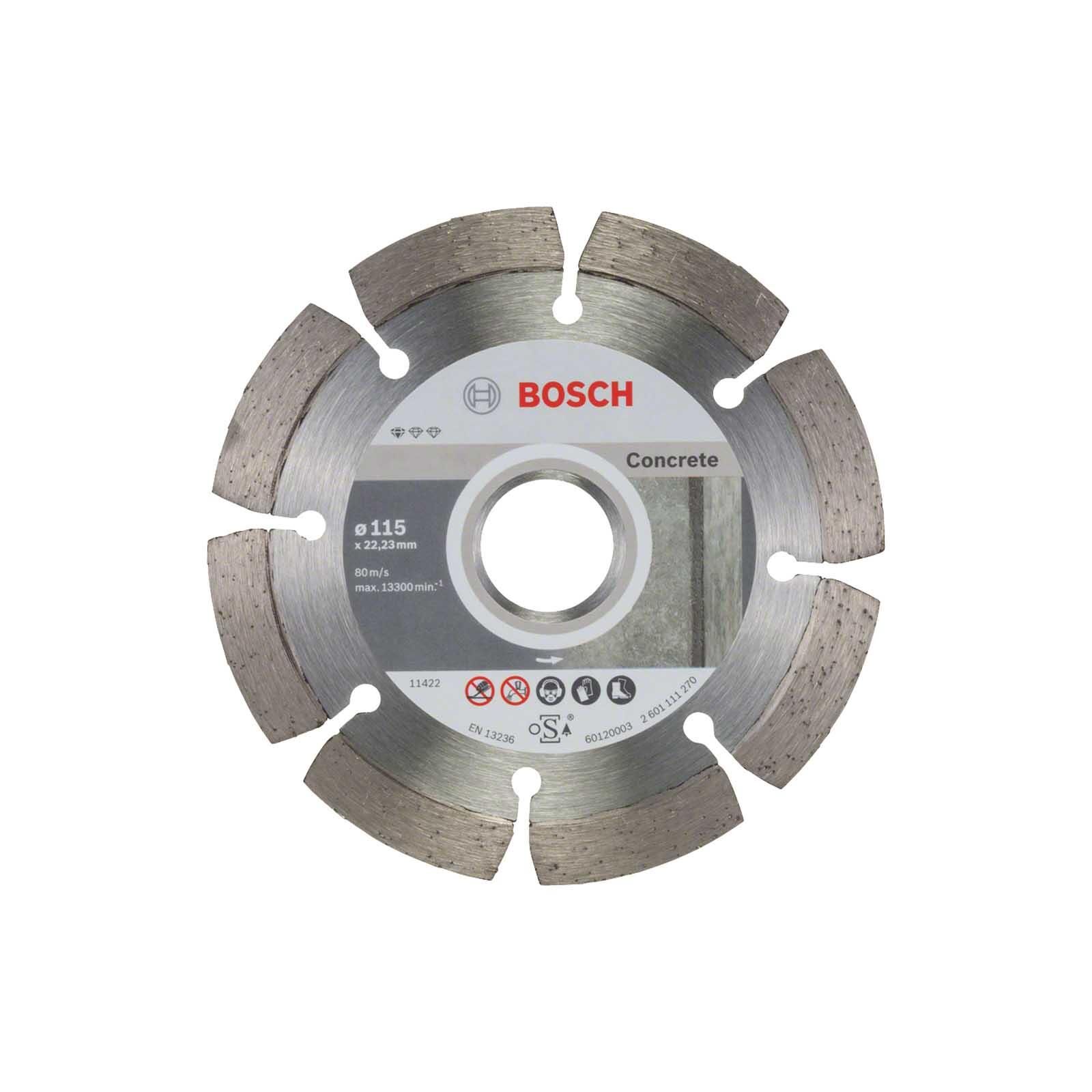 Bosch 9+1 Eko. Paket 115 mm  Elmas Beton Kesme Diski 2608603239