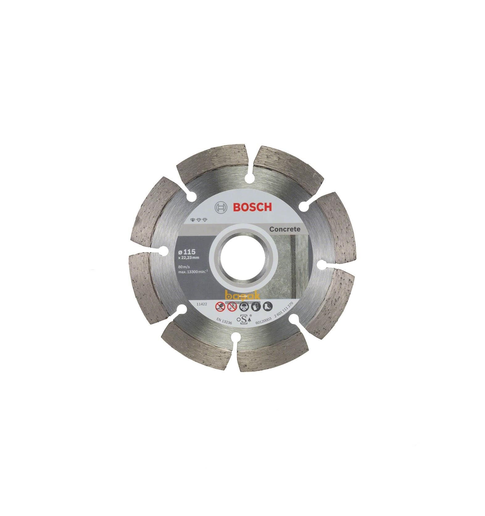 Bosch 9+1 Eko. Paket 115 mm  Elmas Beton Kesme Diski 2608603239
