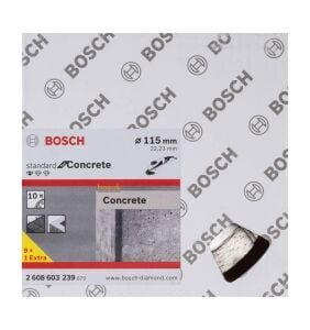 Bosch 9+1 Eko. Paket 115 mm  Elmas Beton Kesme Diski 2608603239