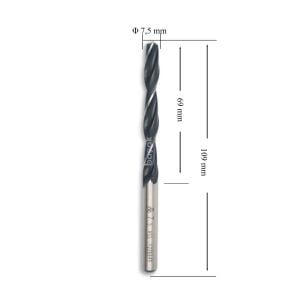 MTE 7,5 mm Haddeli Metal Matkap Ucu HSS DIN 338