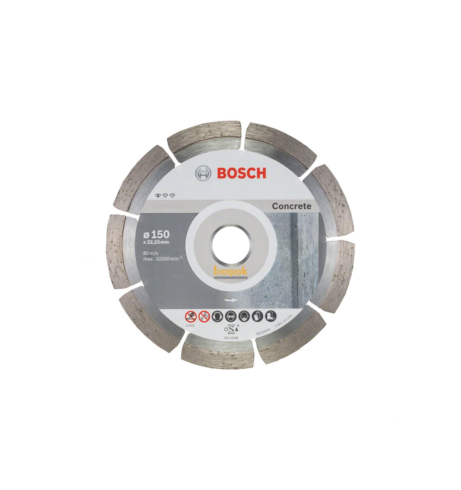 Bosch 9+1 Eko. Paket 150 mm  Elmas Beton Kesme Diski 2608603241