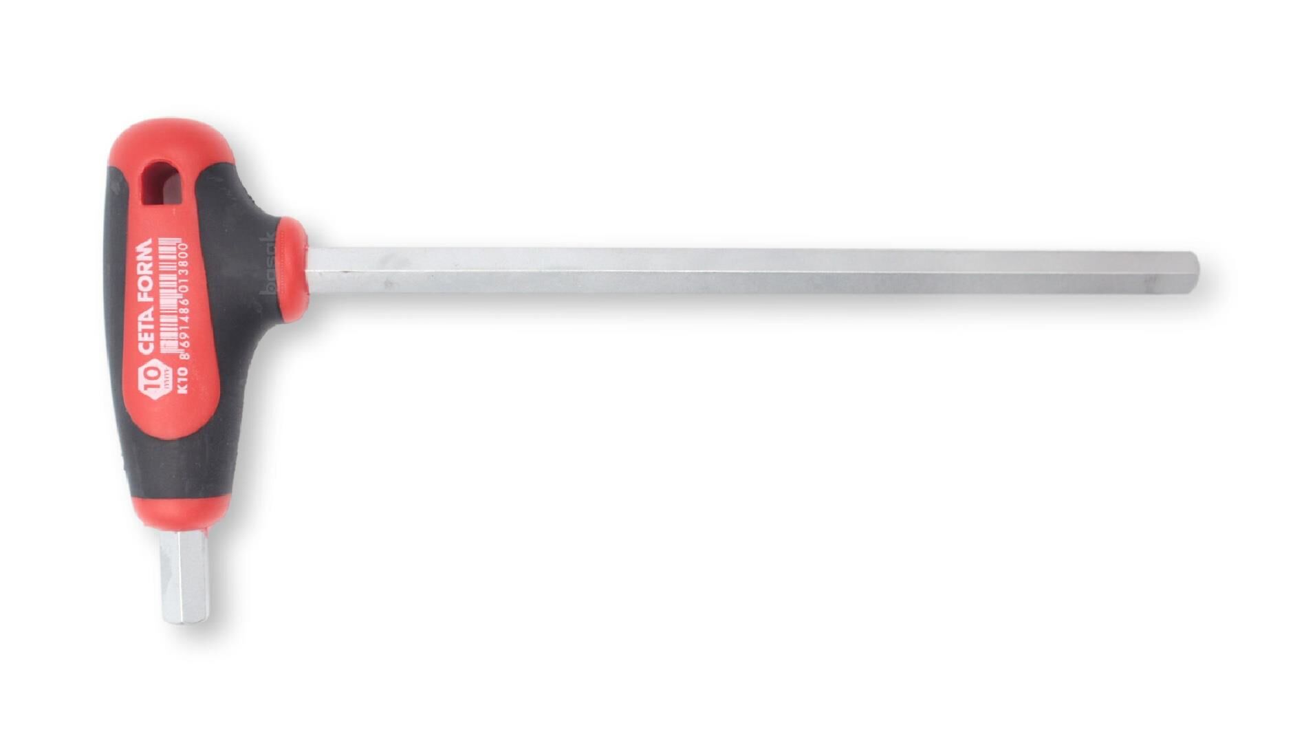 Ceta Form 10 mm T Saplı Allen (Alyan) Anahtar K10-100-200