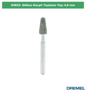 DREMEL 84922 Silikon Karpit Taşlama Taşı 4,8 mm (3 Adet) 26154922JA