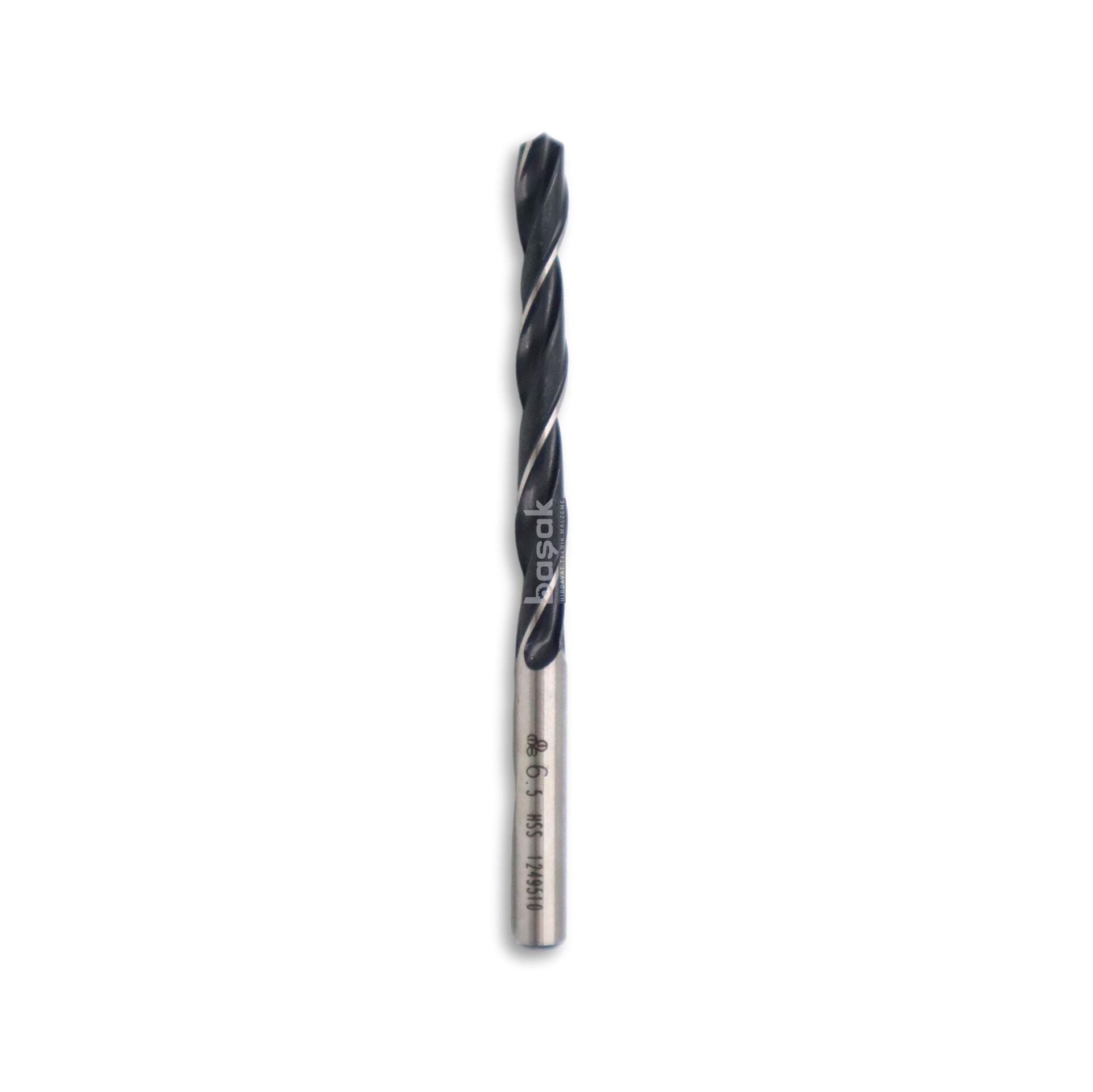 MTE 6,5 mm Haddeli Metal Matkap Ucu HSS DIN 338