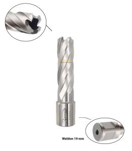 3Keego 16 x 55 mm HSS Manyetik Matkap Ucu SHC55