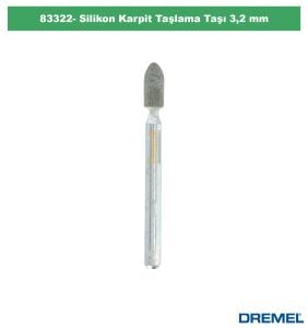 DREMEL 83322 Silikon Karpit Taşlama Taşı 3,2 mm (3 Adet) 26153322JA