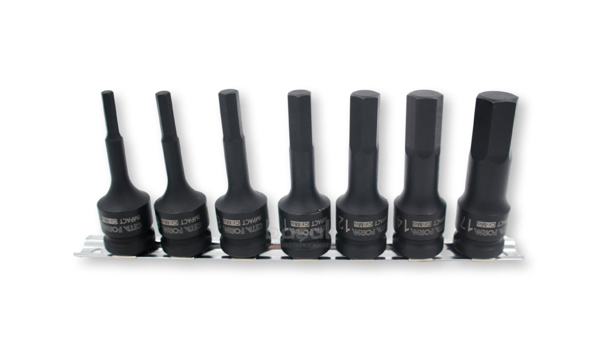 Ceta Form 5-17mm 1/2’’ Allen Uçlu Havalı Lokma Takımı 7 Parça C68-RH07