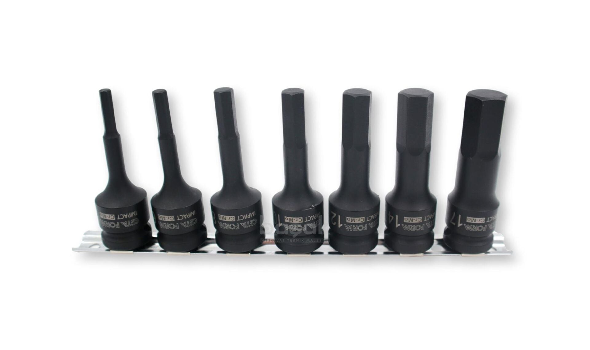 Ceta Form 5-17mm 1/2’’ Allen Uçlu Havalı Lokma Takımı 7 Parça C68-RH07