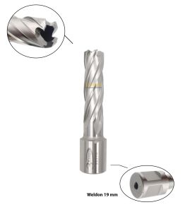 3Keego 14 x 55 mm HSS Manyetik Matkap Ucu SHC55