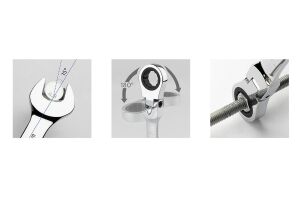 Ceta Form 9 mm Mafsallı Cırcırlı Kombine Anahtar B06-09