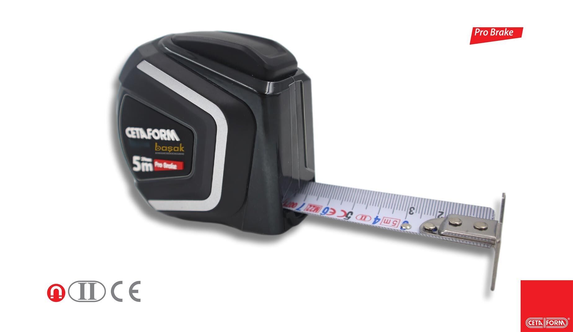Ceta Form Pro-Brake 5 mt x 22 mm Mıknatıslı Şerit Metre P01-0522
