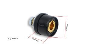 CX0058 35-70 mm² Kaynak Makinesi Bağlantı Soketi Dişi Trafimet İtalyan