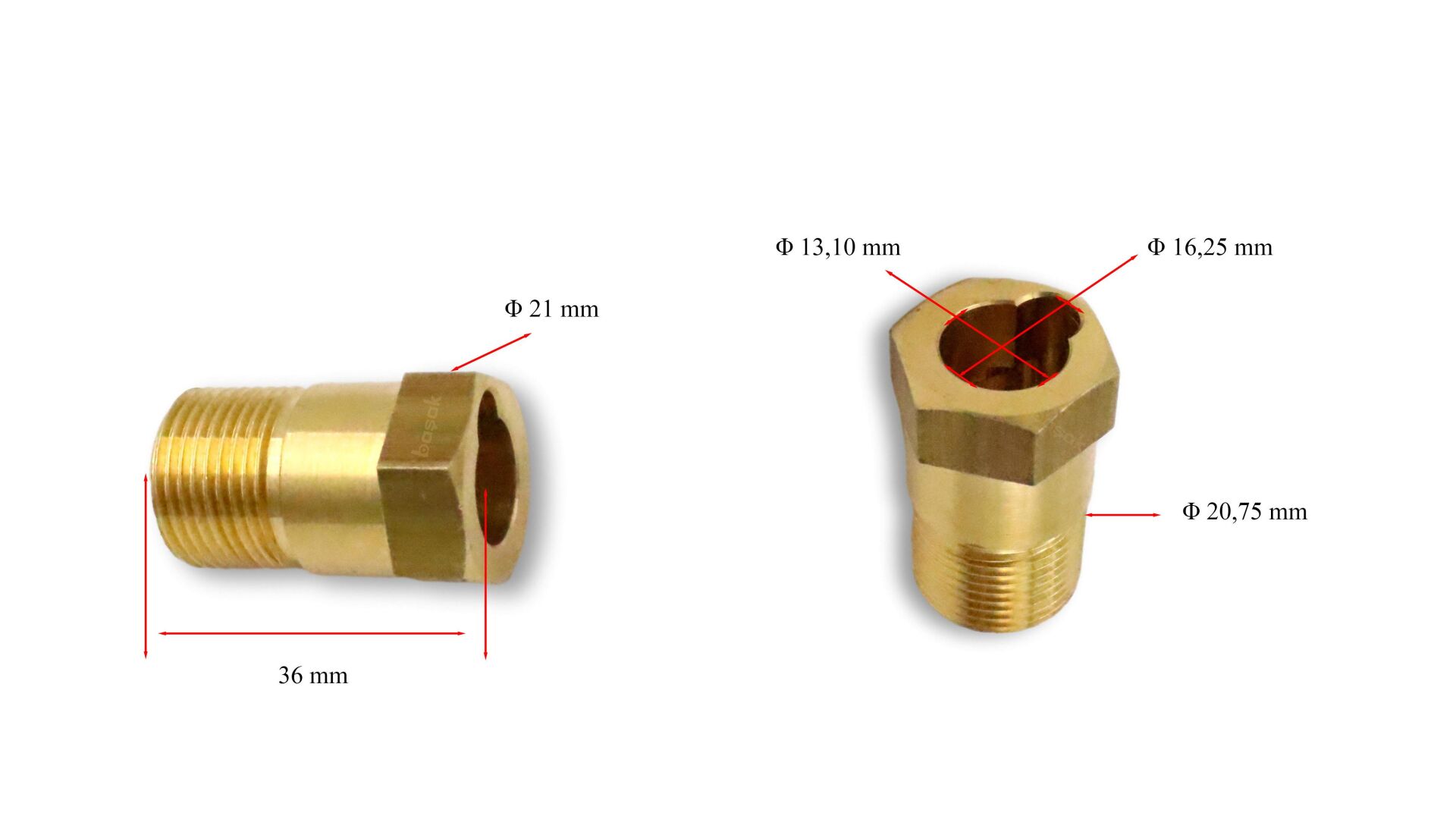 CX0058 35-70 mm² Kaynak Makinesi Bağlantı Soketi Dişi Trafimet