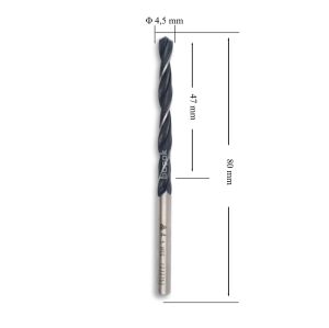 MTE 4,5 mm Haddeli Metal Matkap Ucu HSS DIN 338