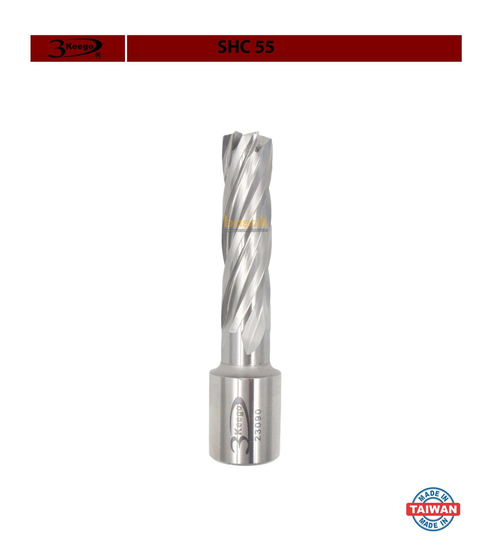 3Keego 13 x 55 mm HSS Manyetik Matkap Ucu SHC55