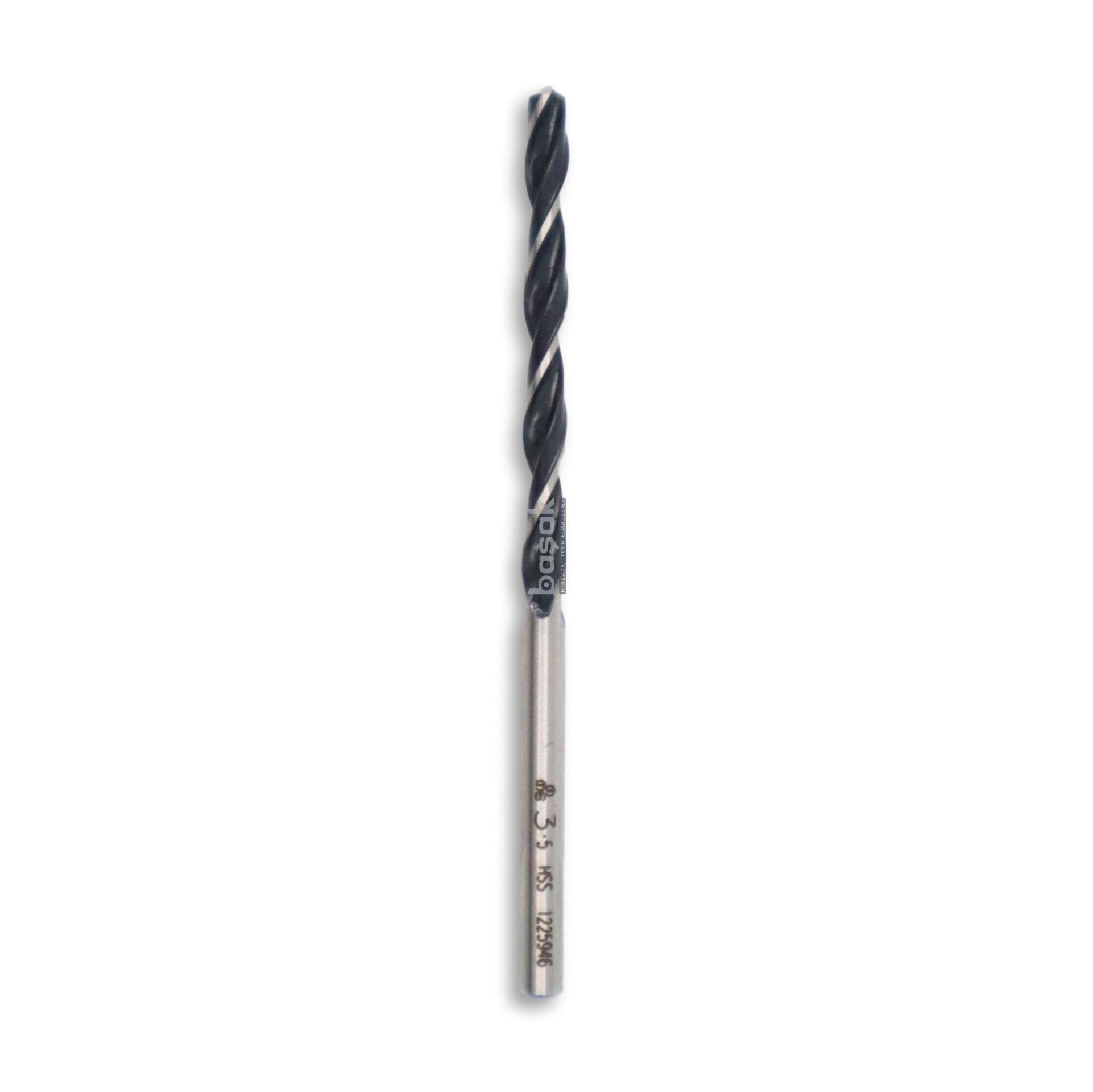 MTE 3,5 mm Haddeli Metal Matkap Ucu HSS DIN 338