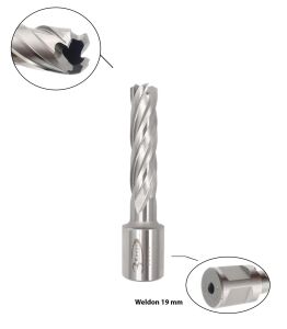 3Keego 12 x 55 mm HSS Manyetik Matkap Ucu SHC55